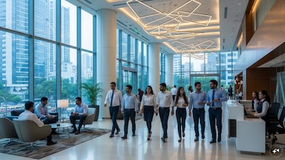 भारत के ऑफिस बाजार ने 2025 में 61 मिलियन वर्ग फुट का रिकॉर्ड अवशोषण किया, REITs और किराए में उछाल.