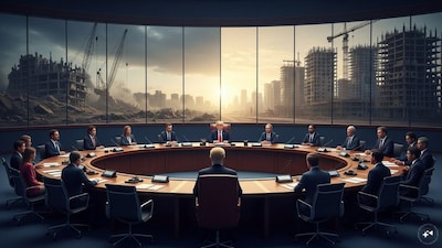 US President Donald Trump's Board of Peace