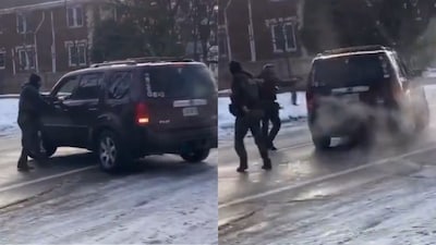 Minneapolis ICE shooting video. (Screengrabs) 