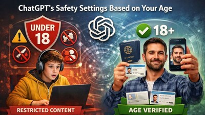 OpenAI's ChatGPT age identification feature. (Representative AI generated image) 