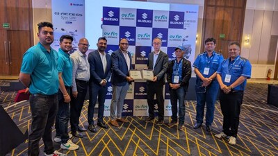 सुजुकी मोटरसाइकिल इंडिया ने ई-एक्सेस बायबैक, ऋण के लिए ग्रीव्स फाइनेंस के साथ साझेदारी की.