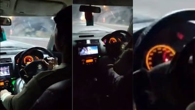 Udaipur car crash./Images X