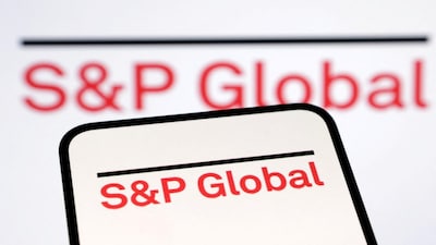 The S&amp;P Global logo is seen in this illustration taken on January 29, 2025. REUTERS/Dado Ruvic/Illustration