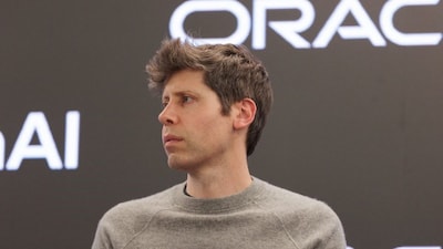 OpenAI CEO Sam Altman listens to questions at a Q&A following a tour of the OpenAI data center in Abilene, Texas, US./ Image Reuters
