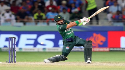 Cricket - Asia Cup - Final - India v Pakistan - Dubai International Cricket Stadium, Dubai, United Arab Emirates - September 28, 2025 Pakistan's Sahibzada Farhan in action REUTERS/Satish Kumar