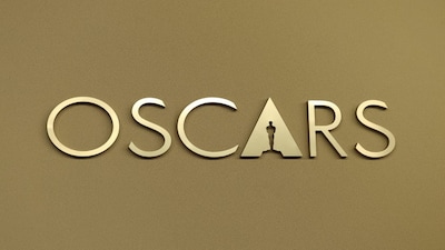Oscars' logo is displayed during the 98th Oscars Nominees Luncheon in Beverly Hills, California, U.S., February 10, 2026. REUTERS/Mario Anzuoni