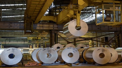 FILE PHOTO: Aluminium. Photographer: Paulo Fridman/Bloomberg