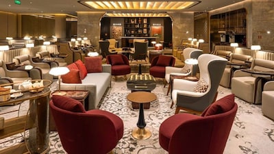 Air India lounge T3./Image X