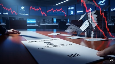 RBI के सख्त नियमों के प्रस्ताव के बाद बीमा शेयरों में गिरावट.