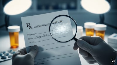 Chemists’ body raises alarm over AI-generated fake prescriptions./ Image AI generated