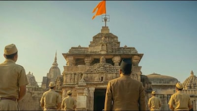 A scene from Shatak: Sangh Ke 100 Varsh, a film chronicling the 100-year history of the Rashtriya Swayamsevak Sangh (RSS)./ (Image x)
