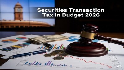 Budget, Budget 2026, Securities transaction tax, STT, STT tax, capital gains tax, capital gains, tax, FM Nirmala Sitharaman, Union Budget 2026, Income Tax Budget 2026, Union Budget 2026-27, India Budget 2026, Budget 2026 Highlights, Budget highlights, India Budget,