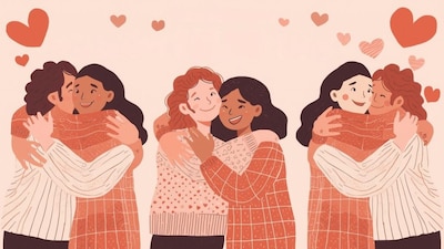 हग डे 2026: क्या गले लगाने से तनाव कम होता है? शोध से सामने आए चौंकाने वाले खुलासे.