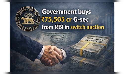 Government buys ₹75,505 cr G-sec from RBI in switch auction