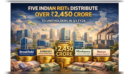 India's Big 5 REITs distribute over ₹2,450 crore to investors in Q3FY26