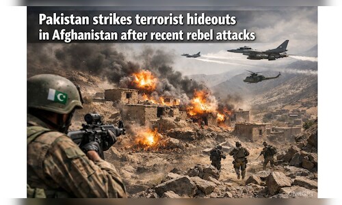 Pakistan strikes terrorist hideouts in Afghanistan after recent rebel ...