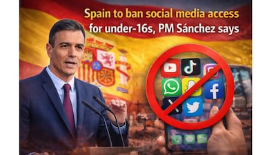 स्पेन 16 साल से कम उम्र के बच्चों के लिए सोशल मीडिया पर प्रतिबंध लगाएगा, अधिकारियों को जवाबदेह ठहराएगा.