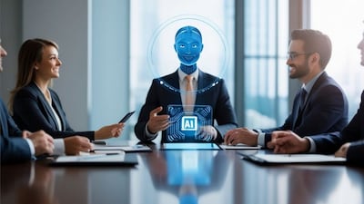 2. AI Treated Like Digital Employees | As AI systems take on more responsibility, companies may begin managing them like staff members. This would include assigning clear identities, restricting access to sensitive data, monitoring activity and protecting systems from cyber threats. With the possibility of businesses operating more AI systems than human employees, built-in governance and security controls will become essential. (Image: Canva)