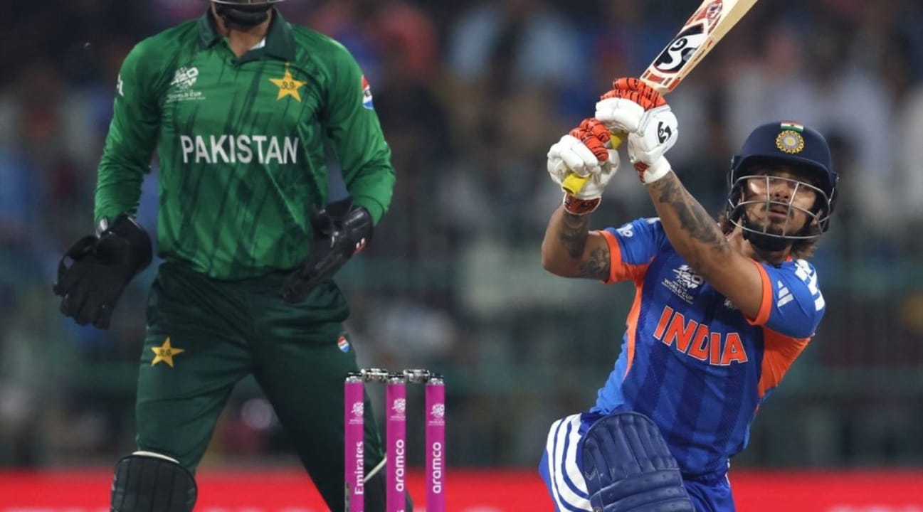 Ishan Kishan slams his first T20I half-century against Pakistan