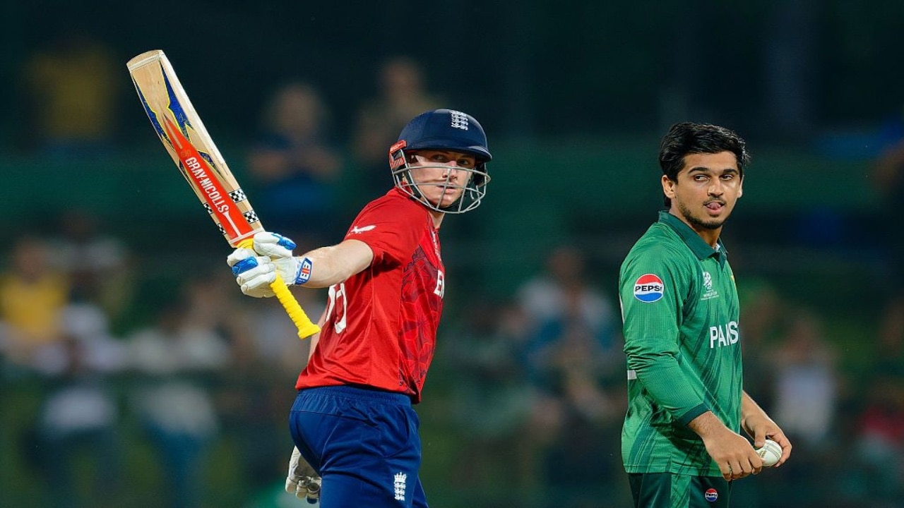 Harry Brook's maiden T20I century guides England to two-wicket Super 8 win over Pakistan