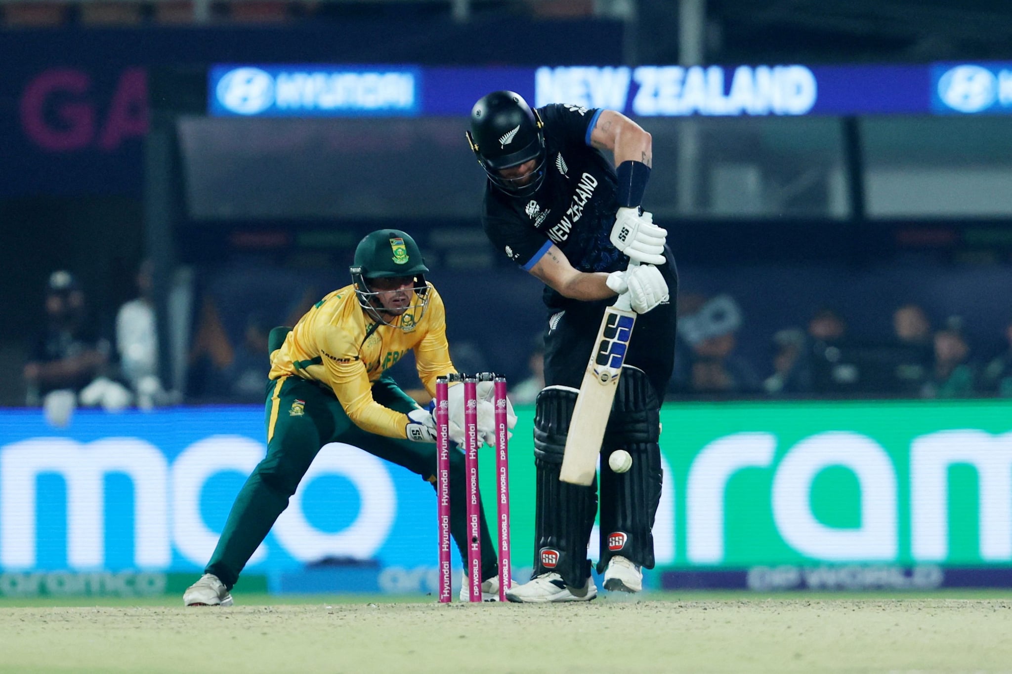 Finn Allen blazes fastest T20 World Cup century as New Zealand storm into final