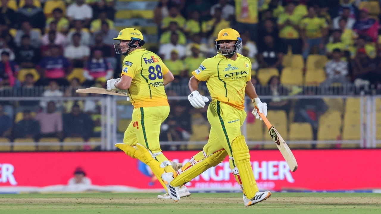 CSK bundled out for lowest total of IPL 2026 - Check how many runs RR need to win the game
