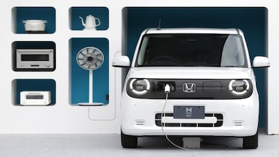 A Honda Motor Co. N-ONE e: electric vehicle. Photographer: Kiyoshi Ota/Bloomberg