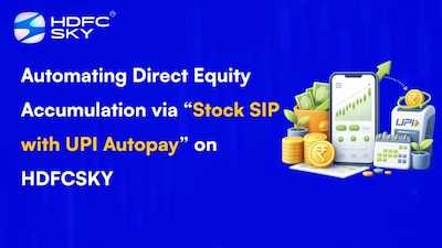 HDFC SKY वर स्टॉक SIP आणि UPI ऑटोपे: थेट इक्विटी गुंतवणूक स्वयंचलित करा