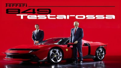 Ferrari's India Debut: 849 Testarossa Hybrid Supercar Unveiled in Mumbai