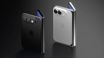 Apple's foldable iPhone. (Image X)