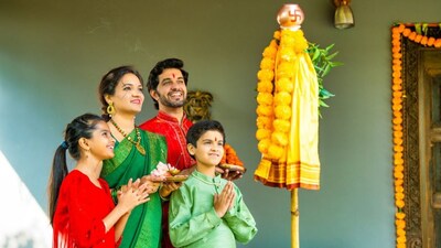 One of Maharashtra's most beloved festivals, Gudi Padwa is observed by raising the Gudi, a decorated bamboo staff that represents prosperity, good fortune, and victory, outside homes. Here is a guide to 10 sacred temples in Maharashtra that one should visit this Gudi Padwa. (Image: Canva)