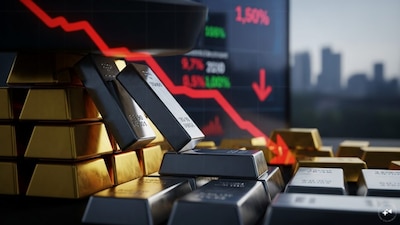 भारतात सोने ₹1.57 लाख, चांदी घसरली: बुलियनवर दबाव का?