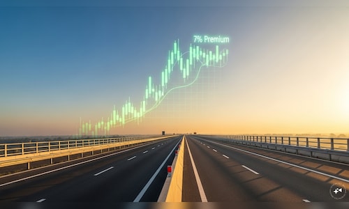 backed Raajmarg InvIT lists at 7% premium on NSE