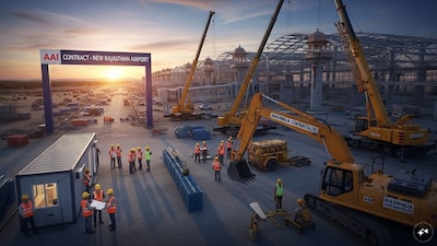 Ahluwalia Contracts Secures ₹393 Crore Order for New Rajasthan Airport