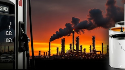 Crude Oil Price Spike: HPCL, peers fall up to 5%, gas stocks rally as crude hits $113/bbl