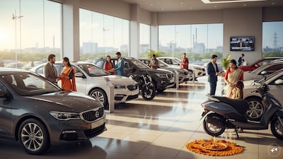 March Auto Sales Surge: Navratri Boosts Demand; Maruti, M&M, Tata Lead Growth