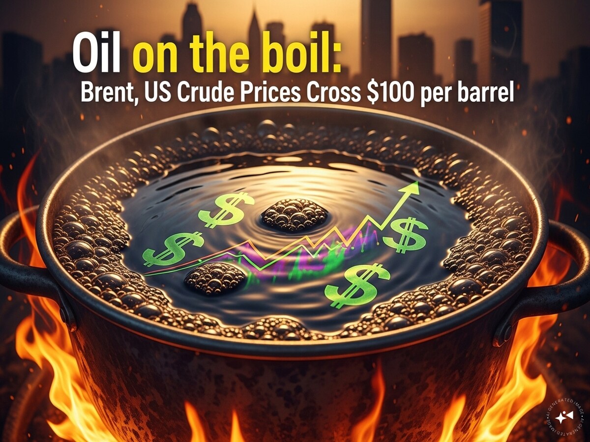 Crude oil prices surge 20% to cross $110 per barrel as gulf countries cut production on Iran war