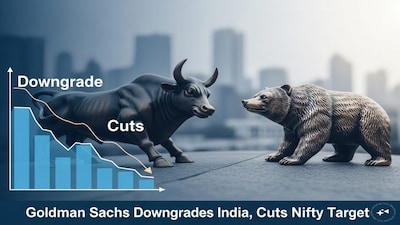 Goldman Sachs Downgrades India, Slashes Nifty 50 Target by 14% to 25,300