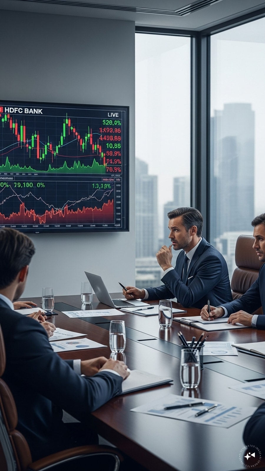 HDFC Bank Share Price Live Updates: Management says no power tussle; stock down 6%