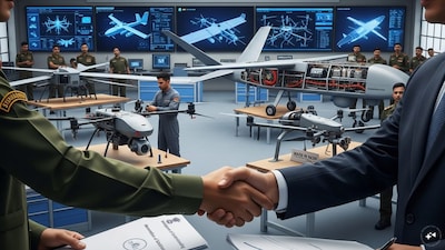 515 Army Base Workshop Boosts Indigenous Drone Tech with Startup, NFSU MoUs