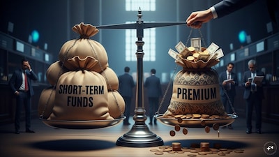 भारतीय कर्जदार 6 वर्षांत अल्प-मुदतीच्या निधीसाठी सर्वाधिक प्रीमियम देत आहेत, कर्ज विक्रमी पातळीवर.