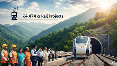 कैबिनेट ने पश्चिम बंगाल, झारखंड में ₹4,474 करोड़ की रेल परियोजनाओं को मंजूरी दी.