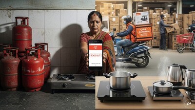 LPG Shortage Fuels Induction Cooktop Boom: Sales Skyrocket 20x Across Platforms