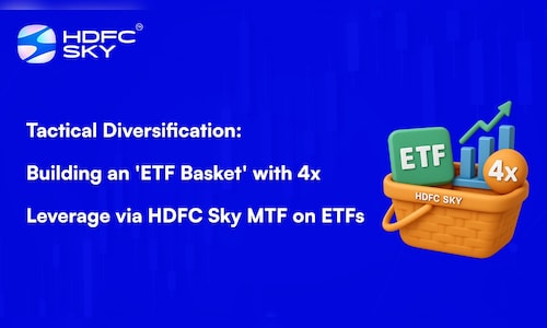 Tactical diversification: Building an 'ETF basket' with 4x leverage via HDFC Sky MTF on ETFs