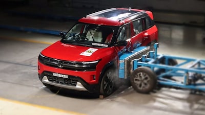 Tata Sierra Achieves 5-Star Bharat NCAP Safety Rating Across All Variants