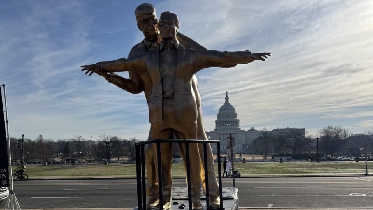 The Bronze Mirror on the National Mall