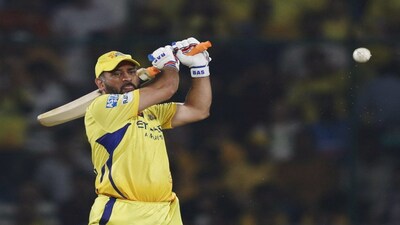 Cricket - Indian Premier League - IPL - Chennai Super Kings v Rajasthan Royals - Arun Jaitley Stadium, New Delhi, India - May 20, 2025 Chennai Super Kings' MS Dhoni in action REUTERS/Mihir Singh