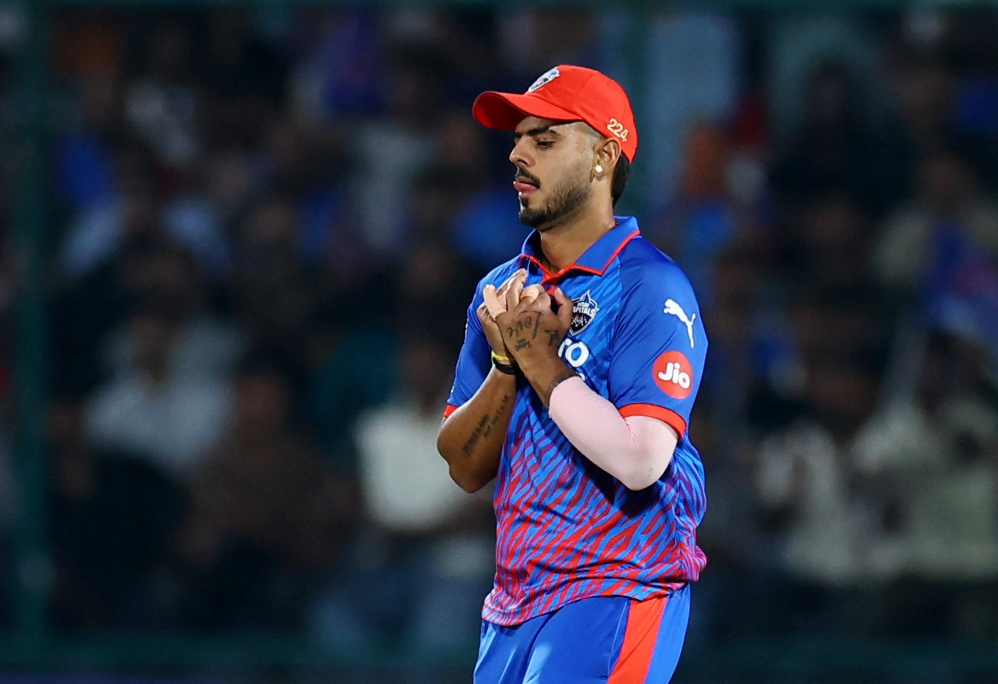 Rana fined 25% match fee for arguing with umpire, Gaikwad penalised for slow over-rate