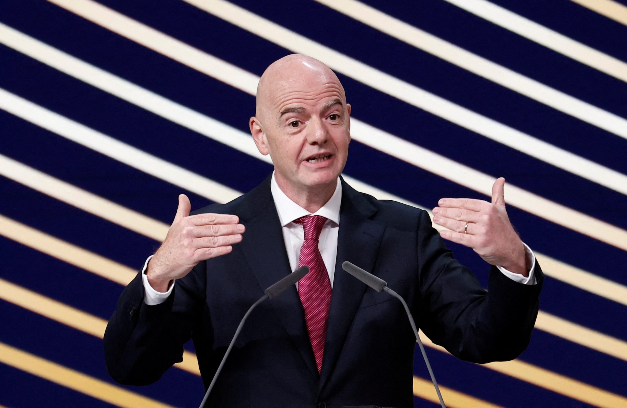 FIFA president Infantino says Iran will participate in World Cup 'for sure' despite war