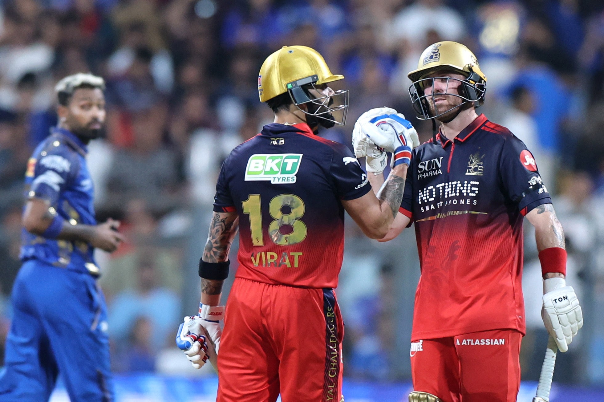 Salt's 78 powers RCB to score imposing 240/4 against MI in IPL match